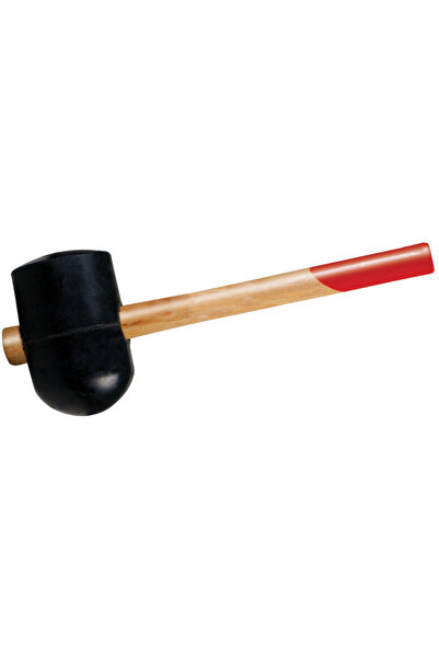 MEGA Rubber Hammer with Wooden Handle 90MM / 1115G