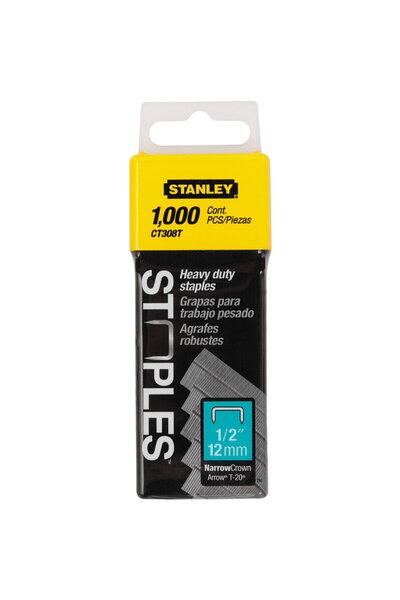 Stanley 1-CT308T Cable Staples - type CT300 (12mm)
