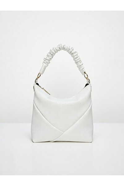 themoiss The Moiss White Color Double Strap Mngo Model El and Shoulder Bag