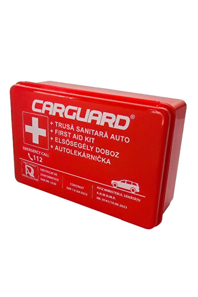 CarGuard Trusă sanitară auto - Certificat R.A.R. -