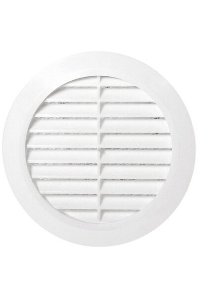 Karro Grilă de ventilație rotundă cu plasă, pentru conductă, diametru 70 mm