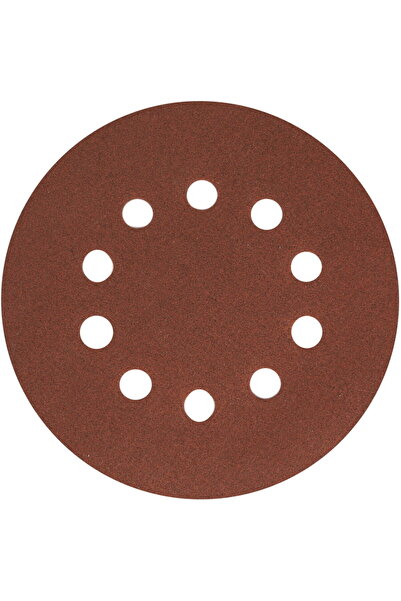 DETOOLZ Set 10 șmirgheluri P150 10 găuri 215 mm