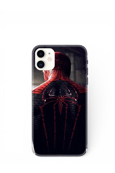 Poyem Aksesuar iPhone 11 Compatible Spiderman Design Case