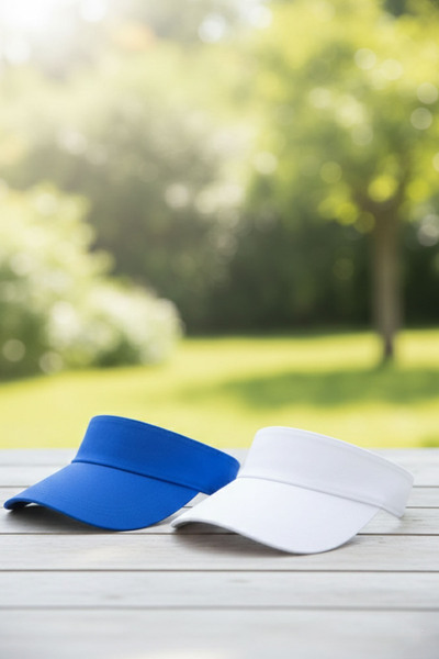 Ritagarcia Ritagarci Unisex 2-Pack Adjustable Tennis Visor Hat Set - Sun Prot...