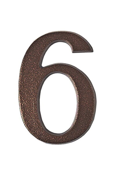 VDV NUMĂR DE SEMN CU ȘURUB DE FIXARE - 100MM / BRONZ ANTIC / 7