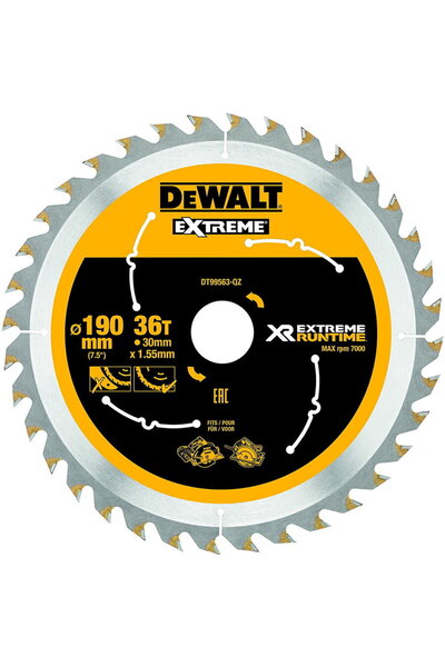Dewalt DT 99563, 190 mm / 30 mm