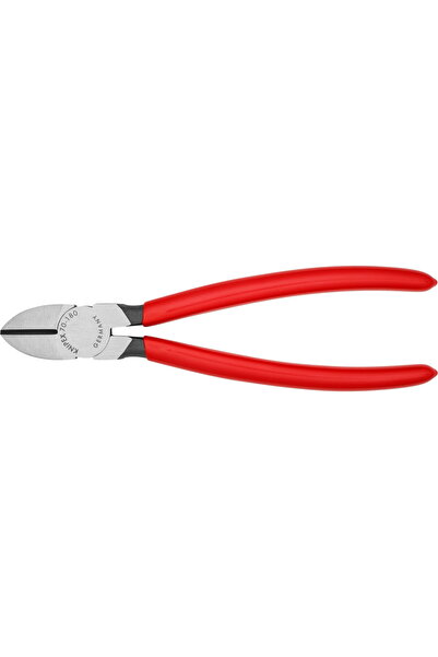 Knipex side cutters 70 01 180, cutting pliers (red, length 180mm)