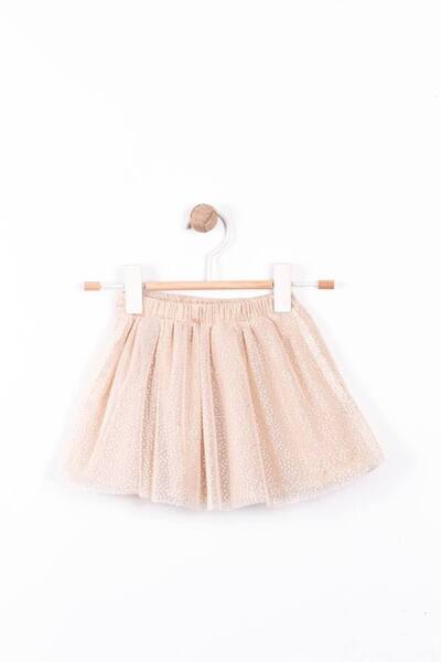 Two Sisters Kız Çocuk Gold Pullu Tütü Etek