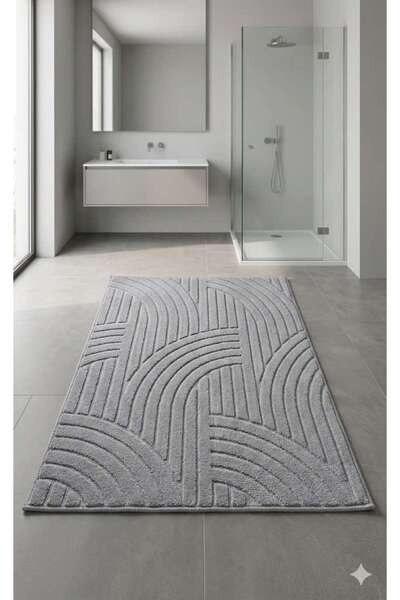 Özdilek Toilet Seat Cotton Peral Gray 60*100-40*60