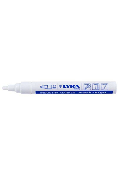 LYRA PERMANENT INDUSTRIAL MARKER / WHITE