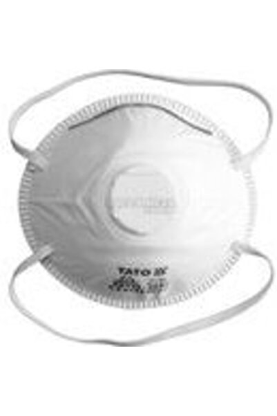 yato Disposable Mask, Green, 3 Layers, 3 Folds, with Elastic