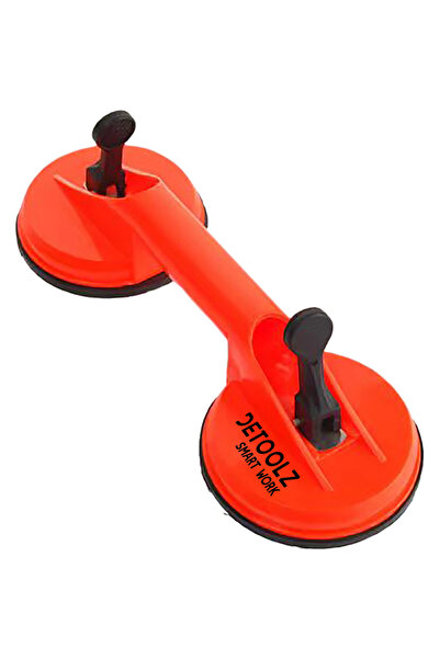 DETOOLZ Dispozitiv de vid cu 2 ventuze, 70 kg