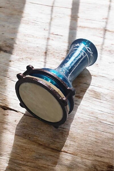 MSC Darbuka No1 Özel İşleme Mavi Renk 30 cm