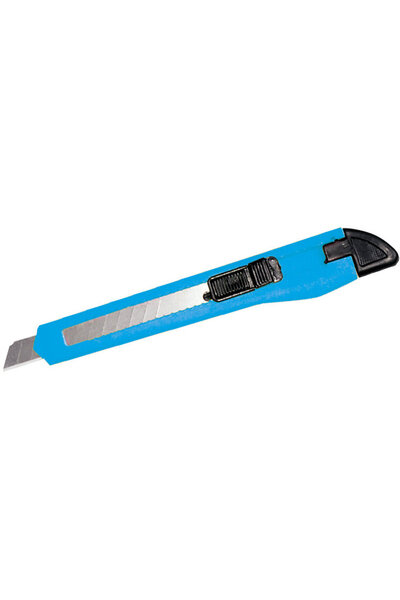 MEGA TĂIETOR DE PLASTIC CU BUTON DE BLOCARE - 9 MM