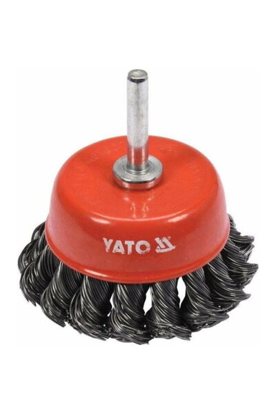 yato Perie rotativă, 65 mm, neagră/roșie