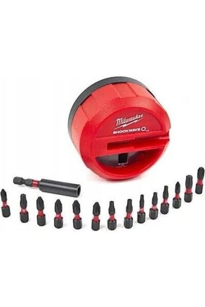 Milwaukee BIT SHOCKWAVE SET 15PCS