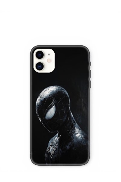 Poyem Aksesuar iPhone 11 Compatible Spiderman Design Case