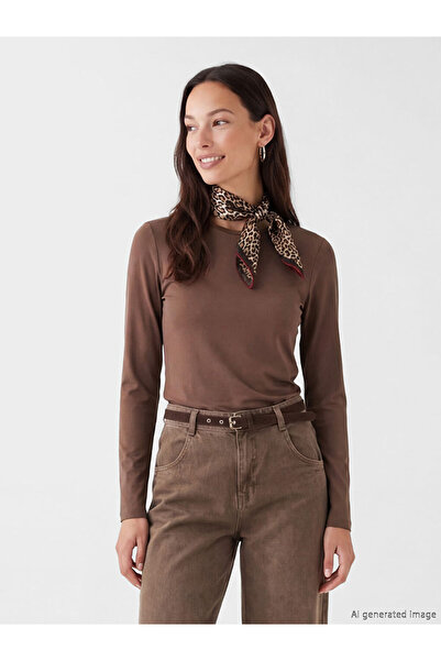 LC Waikiki Esvab • Modern & Distinctive Zero Roba Collar Women's Bodysuit