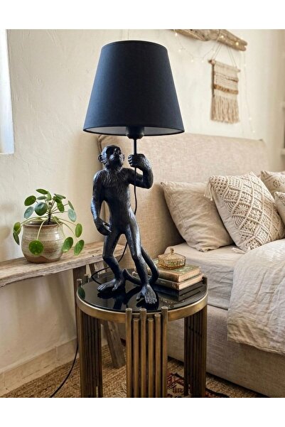 Mirsa Global Decorative Monkey Figured Lampshade Figurine