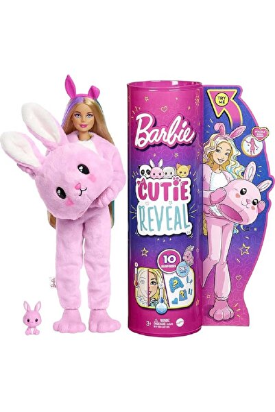 Mattel BARBIE Papusa Cutie Reveal Bunny, Mattel, 10x32 cm, 3 ani +