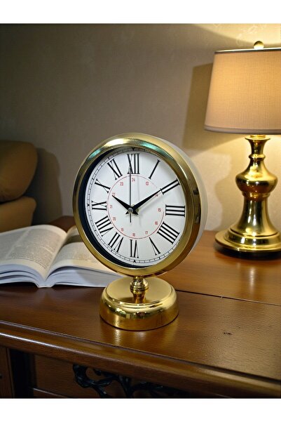 Cetiner Group Gold Asaleti Roma 25 x 20 Cm Metal Masa Saati