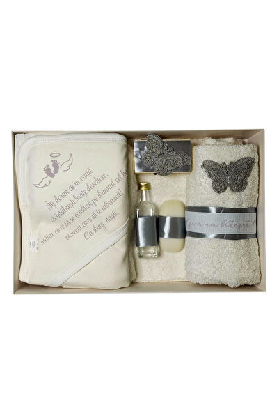 Empionics Costum complet de botez, Empionics, model Elegance, set de 7 piese,...