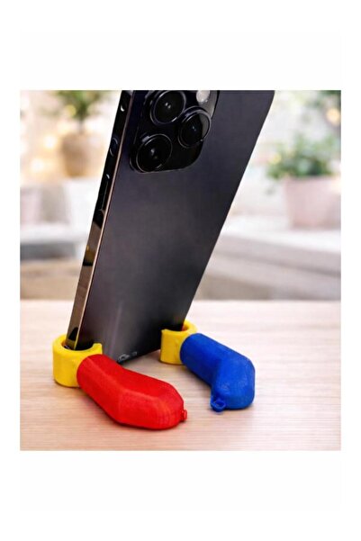 MisterionStudio Sevimli telefon tutacağı -Anahtarlık robot arm telefon tutaca...