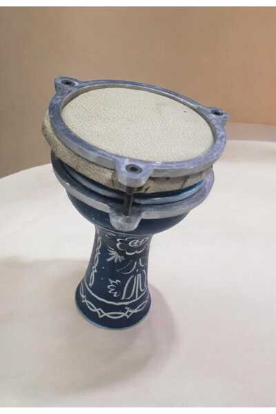 MSC Darbuka Mini Özel İşleme Kırmızı 20 cm Boy