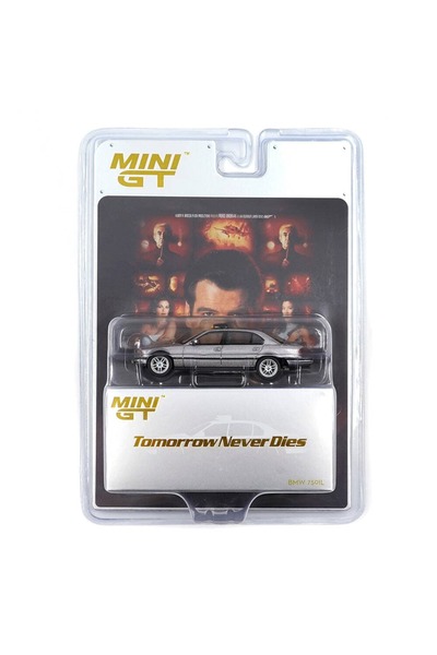 mini gt 1/64 BMW 750IL "Tomorrow Never Dies" - Blister Paket MGT00902-007E