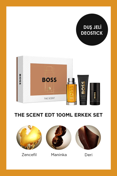 BOSS The Scent EDT 100 ml SPRING26 Erkek Parfüm Set