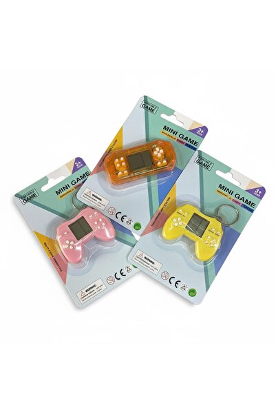 MyClean Mini GameBoy Tetris Anahtarlık Karne Hediyesi Nostaljik 1 Adet