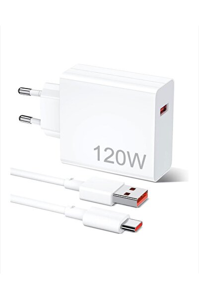 OEM Incarcator 120W , tip C+USB A cu cablu de incarcare de 1 m