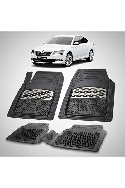 TEAMCAR Covorase Skoda Superb III Compatibile 2015-2023 | Silver