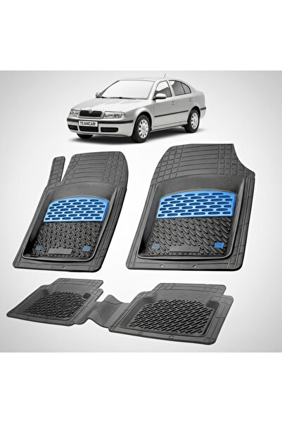 TEAMCAR Συμβατά πατάκια Skoda Octavia I Liftback 1996-2010 | Μπλε