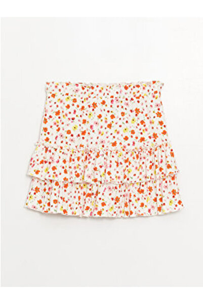 LC Waikiki Modanova Sezon Green Extra Slim Fit Women's Skirt