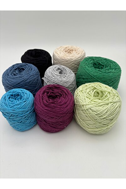 kumasfabrik (1 κιλό) 8 Χρώματα, Βαμβάκι κουτιά νήματος για πλέξιμο στο χέρι/ν...