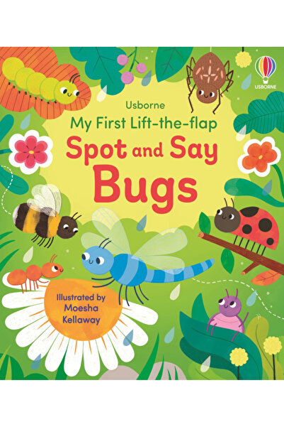 Usborne My First Lift-the-flap Spot and Say Bugs