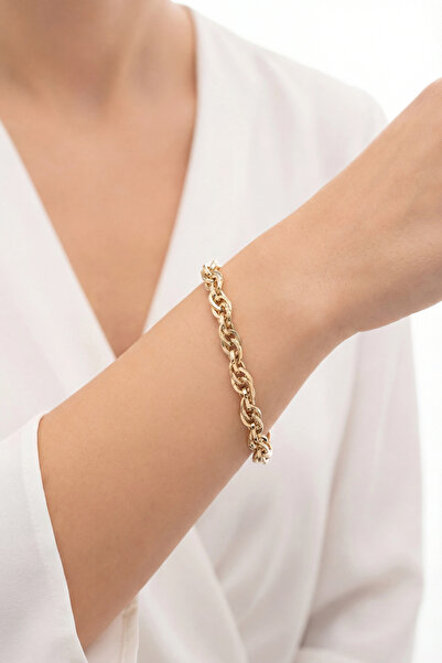 Çelikoğlu Kuyumculuk 14 AYAR ALTIN HOLLOW BİLEKLİK 7,20 GR