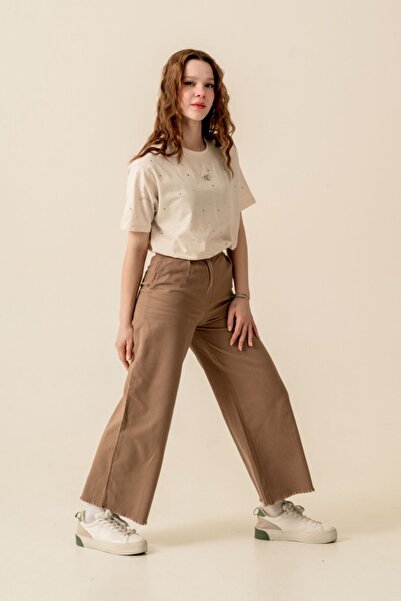 HAUSEkids 9-15 ani Cel mai bun tricou pentru fete Magic Premium - Crem