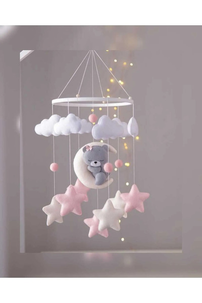TREND METFİQ DECORATİON bebek Tasarım El Yapımı Bebek Dönencesi | Müzikli Uyk...