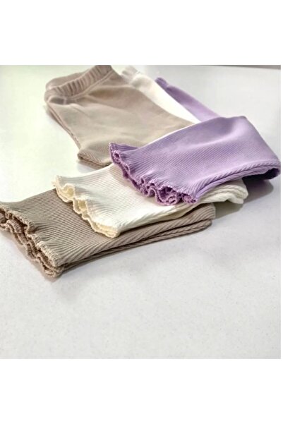 FUN KIDS COLTHINIG Ribbed Flexible 3-Piece Baby Tights Kids Tights Single Bottom