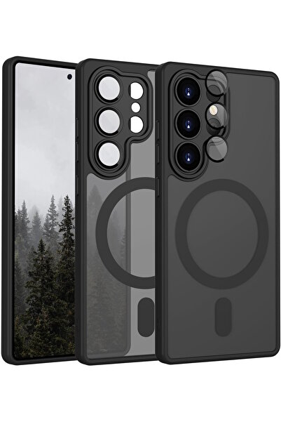 m.tk moveteck Samsung Galaxy S26 Ultra Kılıf Mat Magsafe Şarj Özellikli Darbe...