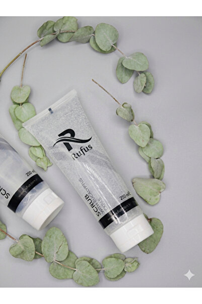 Rufus مقشر طبيعي للتقشير 250 مل – جلد منتجات لتنقية البشرة وتنظيف المسام وتنش...