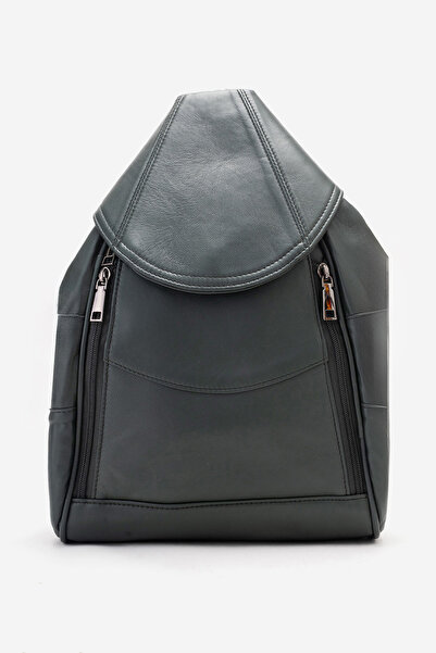 Dericlub 2056 Real Leather Women's Crossbody Bag Backpack Green