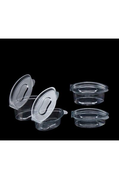 MGZ Plastik Sızdırmaz Kap Kapaklı Sos Kabı 20 cc (100 Adet) – Tek Kullanımlık...