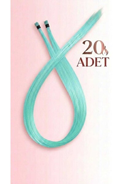 Tonexem TURKUAZ MAVİ RENKLİ SENTETİK BONCUK KAYNAK 20 ADET