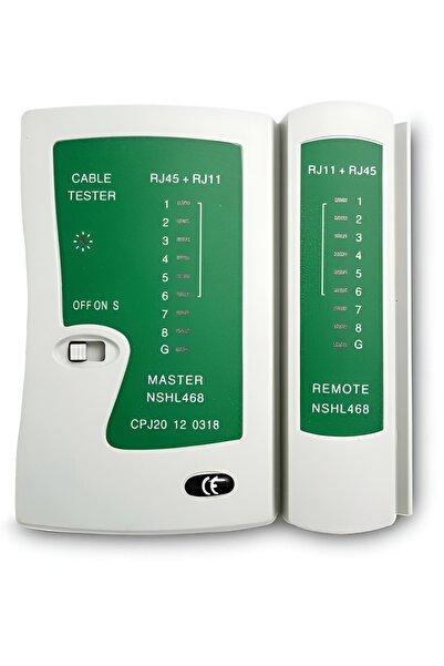 SpeedUF Set: EZ RJ45 Pense Cat6 + Tester RJ45 RJ11 + 10'lu Cat6 Jack + Bıçak Hediyeli