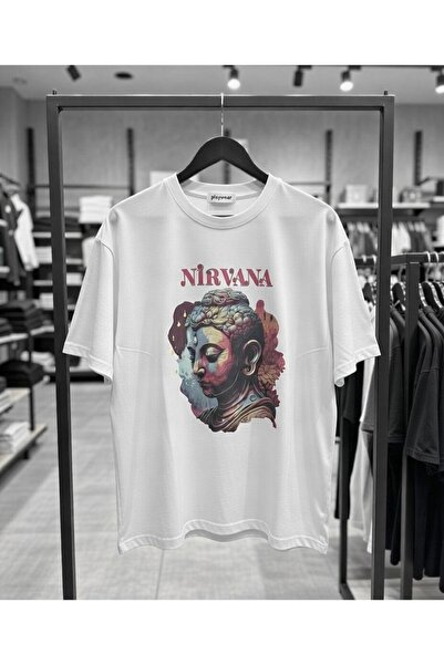 playwear Μπλουζάκι Nirvana Mummy με στάμπα, 100% βαμβάκι, κανονική εφαρμογή, ...