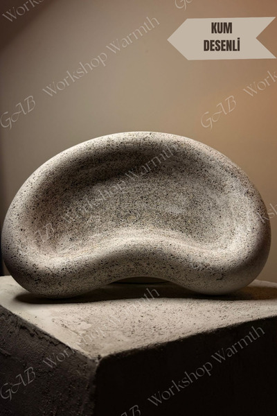 Workshop Warmth Gab Terra Decorative Presentation Plate |   Kum Textured Orga...