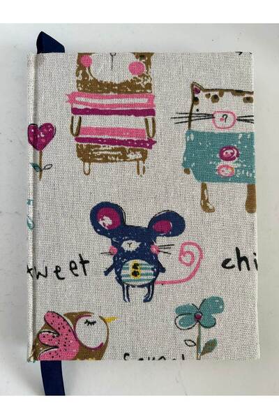 SimplyTexGoGlobal Cartoon Animals A5 Notebook, 80gsm Multicoloured Paper